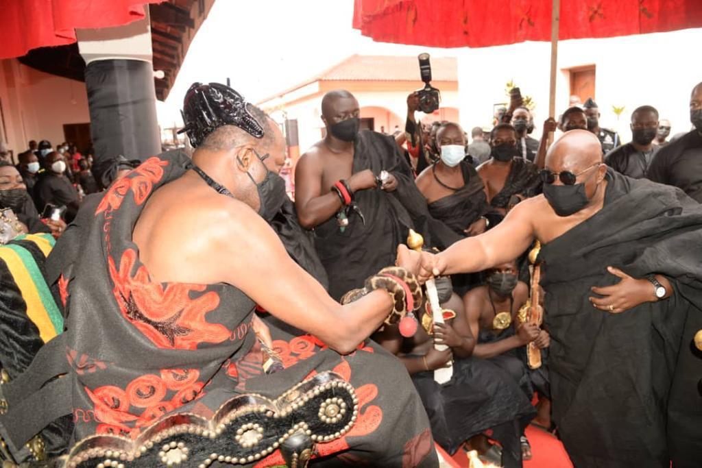 Daasebre Oti Boateng introduces Root-Based Model to Akufo-Addo, Bawumia, commends them for 2021 Census & Covid-19 fight