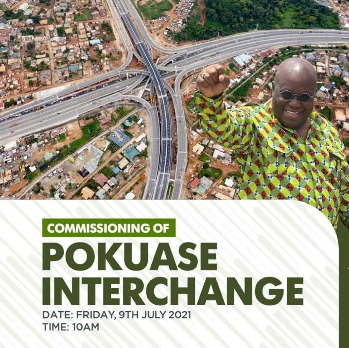 Pokuase Interchange opening : Cultivate maintenance culture for safety- Akufo-Addo