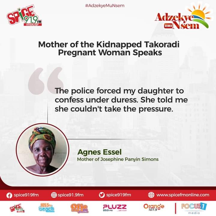 Police forced my daughter to confess under duress- T'adi kidnapped woman's mother