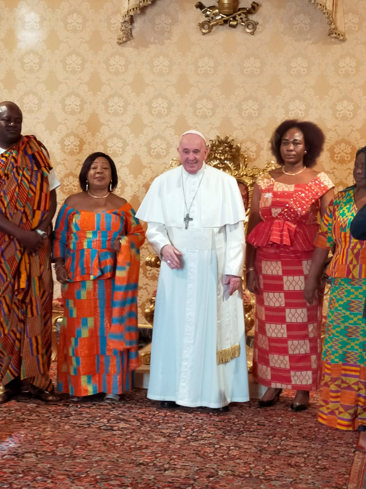 Amb. Baiden-Amissah presents Letters of Credence to Pope Francis