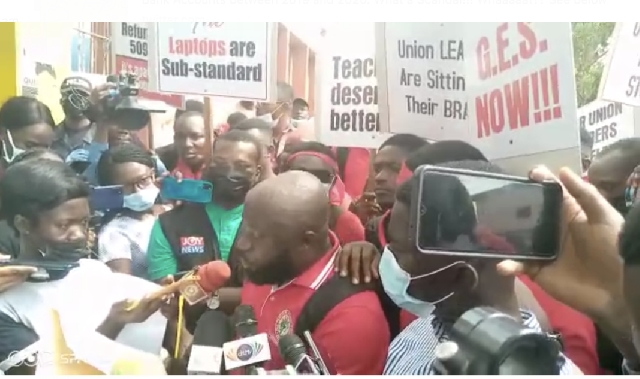 Refund our money or we close down offices'- angry teachers march over 1teacher-1laptop