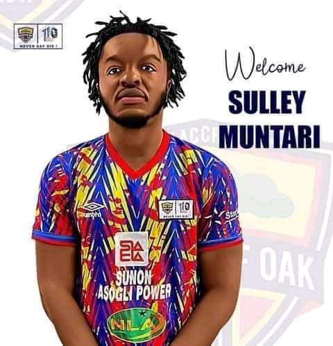 Confirmed: Sulley signs deal with Hearts