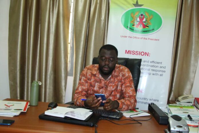 Acting Eastern Regional Technical Coordinator of the Technical Unit of AIDS Commission Ebenezer Appiah Agyekum Abrokwah