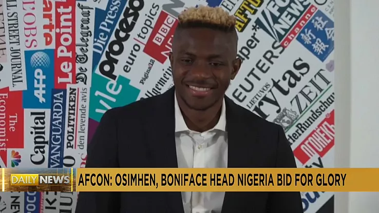 AFCON 2023: Osimhen, Boniface to lead Nigeria's attack
