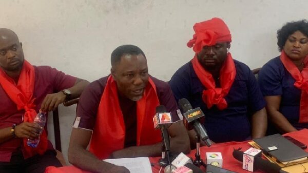 The Senior Staff Association-Universities of Ghana (SSA-UoG) and the Federation of Universities Senior Staff Association of Ghana (FUSAG) have initiated an indefinite industrial action effective immediately. This decision stems from the government's failure to address concerns regarding pensions and the reversal of an unlawfully terminated overtime allowance. During a press conference at the University of Ghana in Accra, Isaac Donkoh, the National Chairman of the SSA-UoG, laid blame on the government for the consequences of their announced actions. "As leaders, we are compelled to declare an indefinite strike," he explained, adding, "The government has neglected to release our tier 2 pension to our fund managers since February 2023. We are urging the government to promptly release all outstanding arrears to our fund managers, along with the accrued interest at a three percent rate." Donkoh further stated, "We also request that the government recalculates the accrued interest between 2010 and 2016 as previously agreed upon on July 25, 2022. Furthermore, we demand the government to expeditiously settle all outstanding arrears for our staff members on pension from 2020 to 2023." "Lastly," he continued, "we call upon the Fair Wages and Salaries Commission and the Ghana Tertiary Education Commission to retract the letters dated November 7th and November 20th respectively." Concluding his statement, Donkoh asserted, "In light of these circumstances, we instruct our members to remain at home until further notice. Effective today, nobody should report to work until further notice."