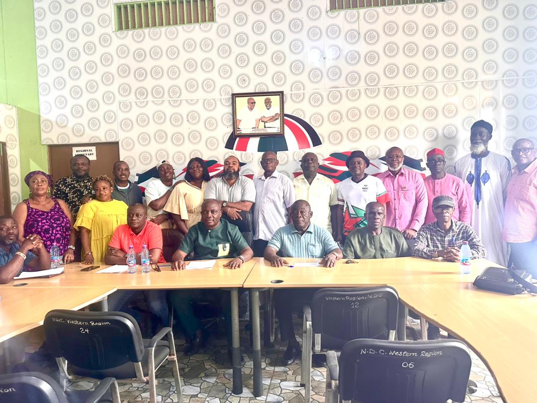 2024 polls: W/Regional NDC campaign team sworn-in 