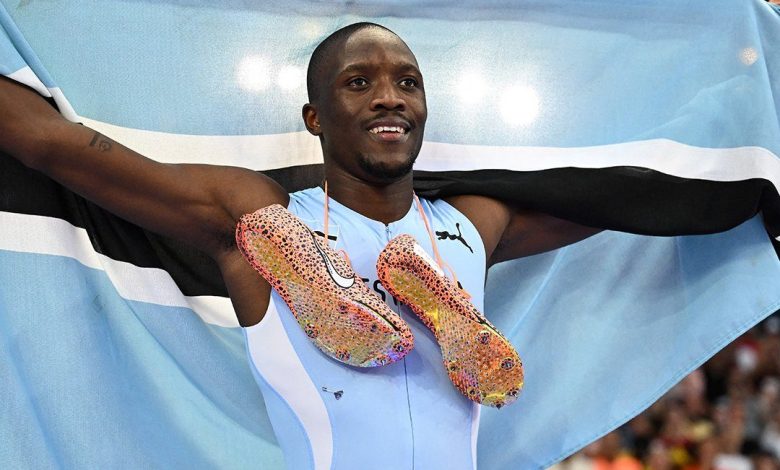 Athletics-Botswana's Tebogo becomes Africa's first 200m champion