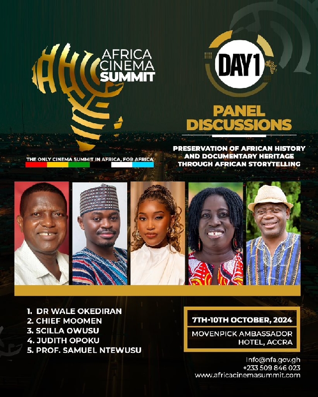 Africa Cinema Summit: Prof. Samuel Ntewusu, Scilla Owusu, 3 others to speak, with Idris Elba as headline guest