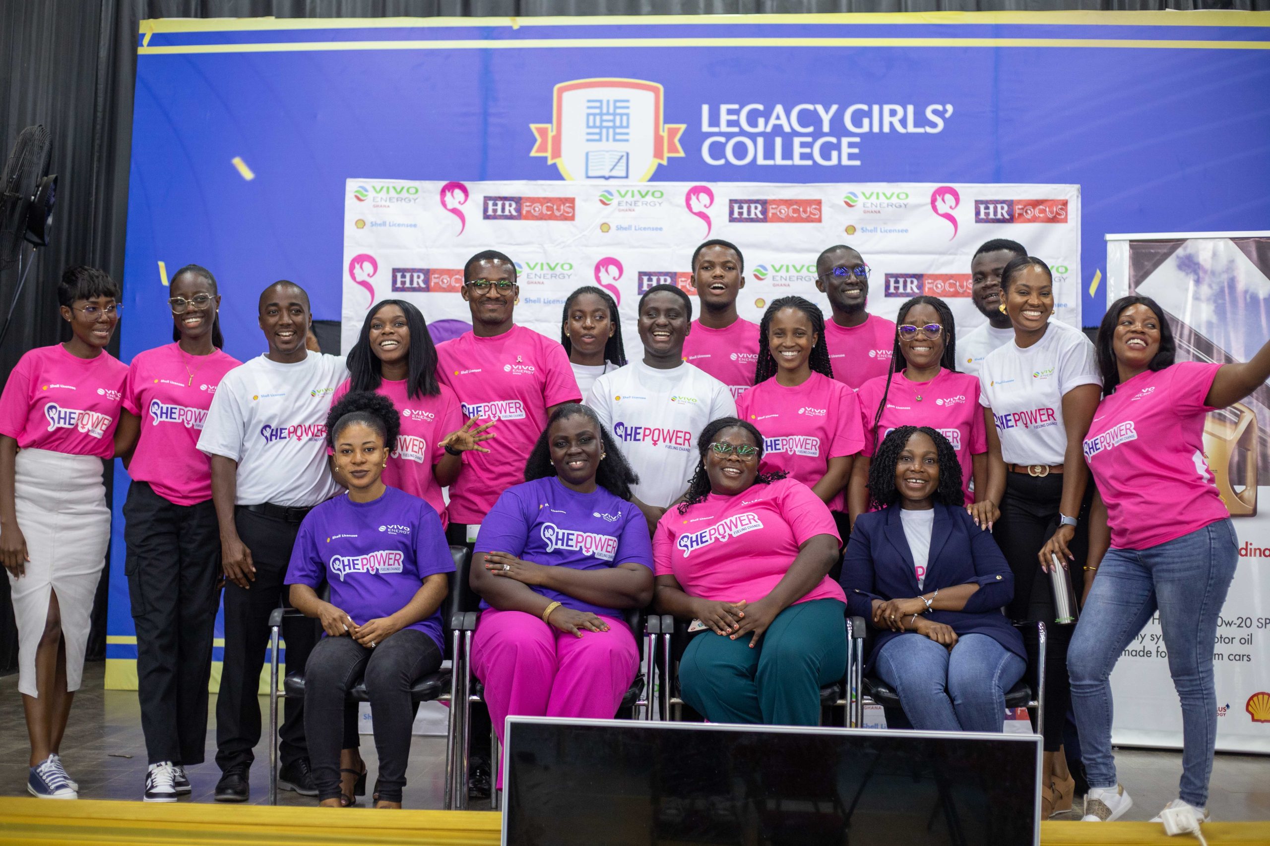 Vivo Energy Ghana kicks off ShePower Mentorship Campus tour at Legacy Girls College