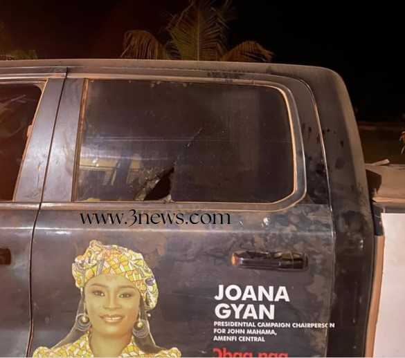 Amenfi Central NDC PC Joana Gyan Cudjoe attacked; 6 injured