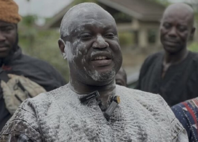 E/R: Veteran Actor Mikki Osei Berko enstooled as Chief 