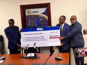 KGL Group pays ₵153m tax to GRA