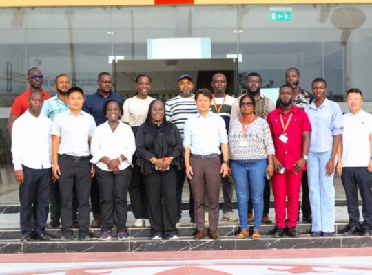 Ghana Gas CEO tours manufacturing firms to boost service delivery