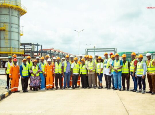 Ghana Gas hosts Parliamentary Committee for operational showcase