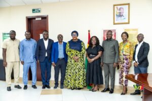 Ghana Gas CEO pays courtesy call on Ghana Free Zones Authority to deepen strategic partnership 