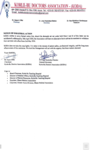 Korle-Bu Doctors strike: Patients left in limbo 