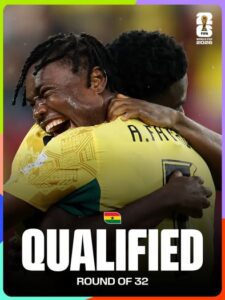 OFFICIAL: FIFA confirms Ghana's qualification ahead of Croatia clash