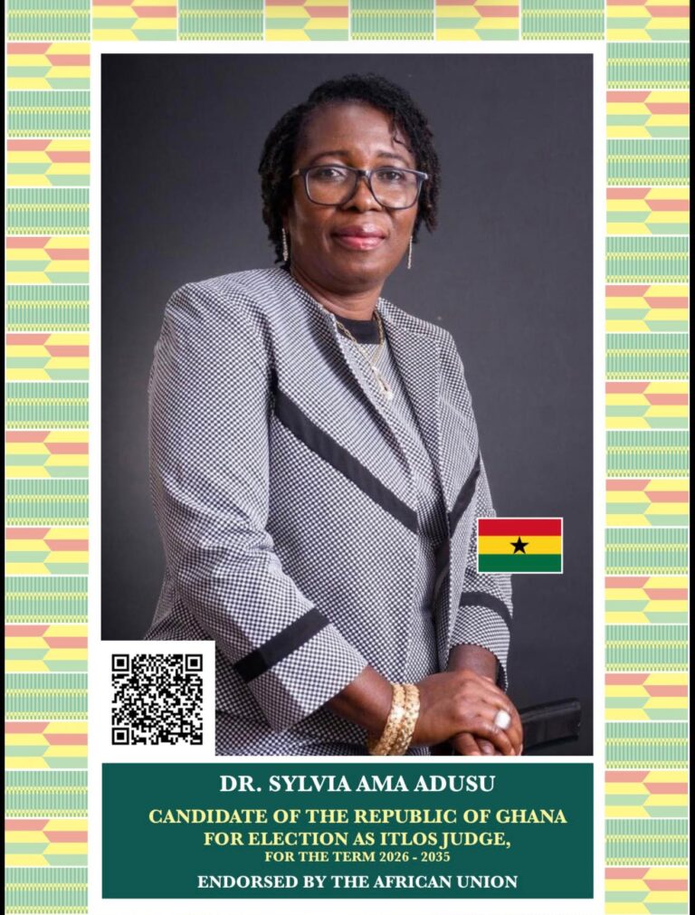 Ghana’s Dr. Sylvia Ama Adusu seeks historic election to ITLOS bench