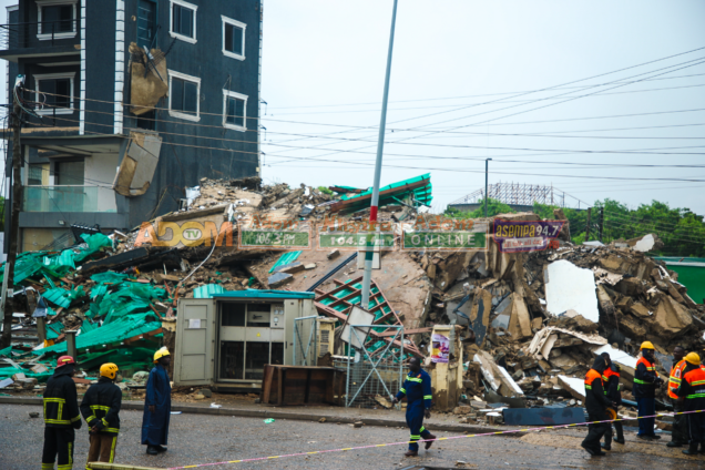 Avenor Building collapse: 1,000s left without power