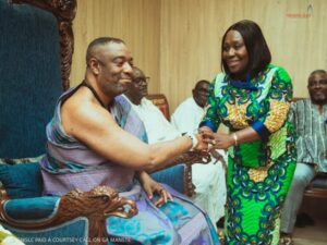 Ghana Gas deepens bond with Ga State through royal courtesy