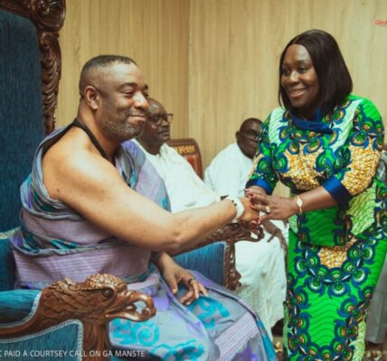 Ghana Gas deepens bond with Ga State through royal courtesy