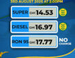Star Oil sells petrol at ¢14.53 and diesel ¢16.97 per litre