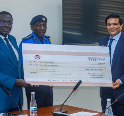B5 Plus Limited commended for paying over GH¢1bn in taxes to GRA 