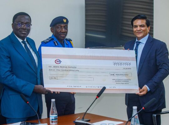 B5 Plus Limited commended for paying over GH¢1bn in taxes to GRA 