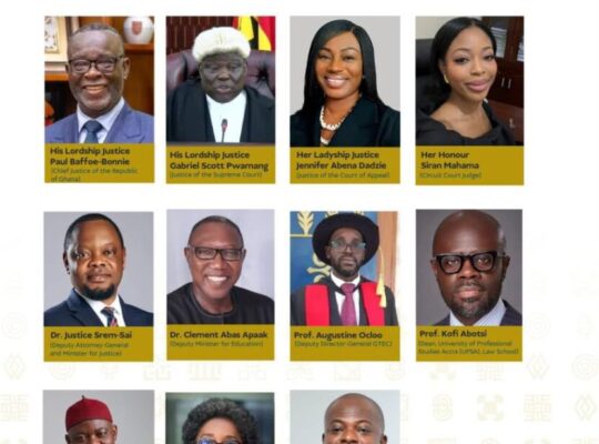 CJ Baffoe-Bonnie leads new 11-Member Council for Legal Education and Training Board