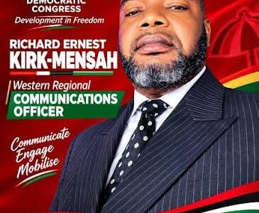 Richard Ernest Kirk-Mensah: The Incumbent Communications Voice of NDC's Western Region